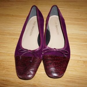 **SALE**Enzo Angiolini - Purple Flats